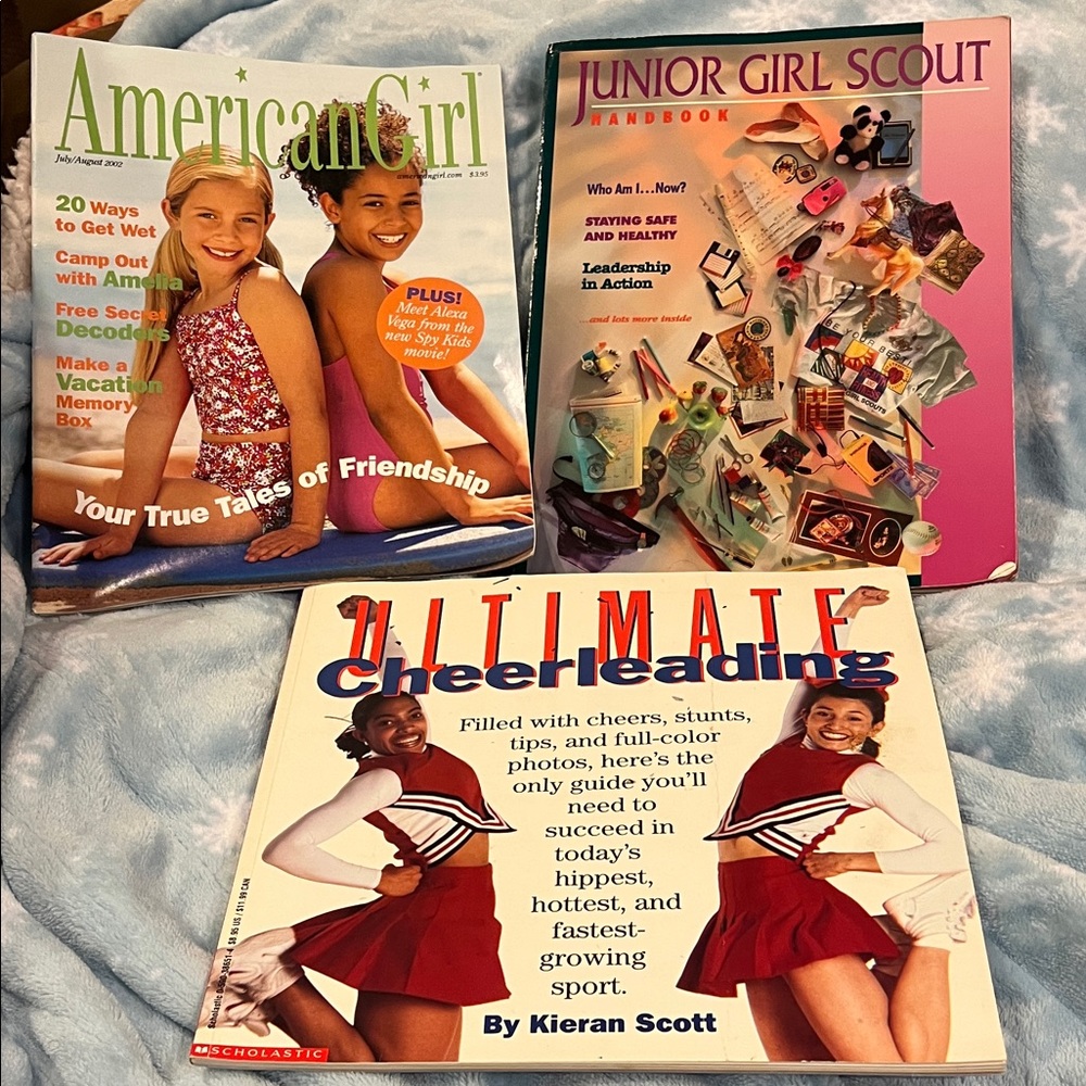 American Girl Magazine /Girl Scout/Cheerleading bundle